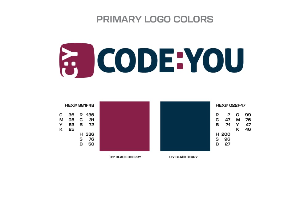 Code:You primary logo lockup