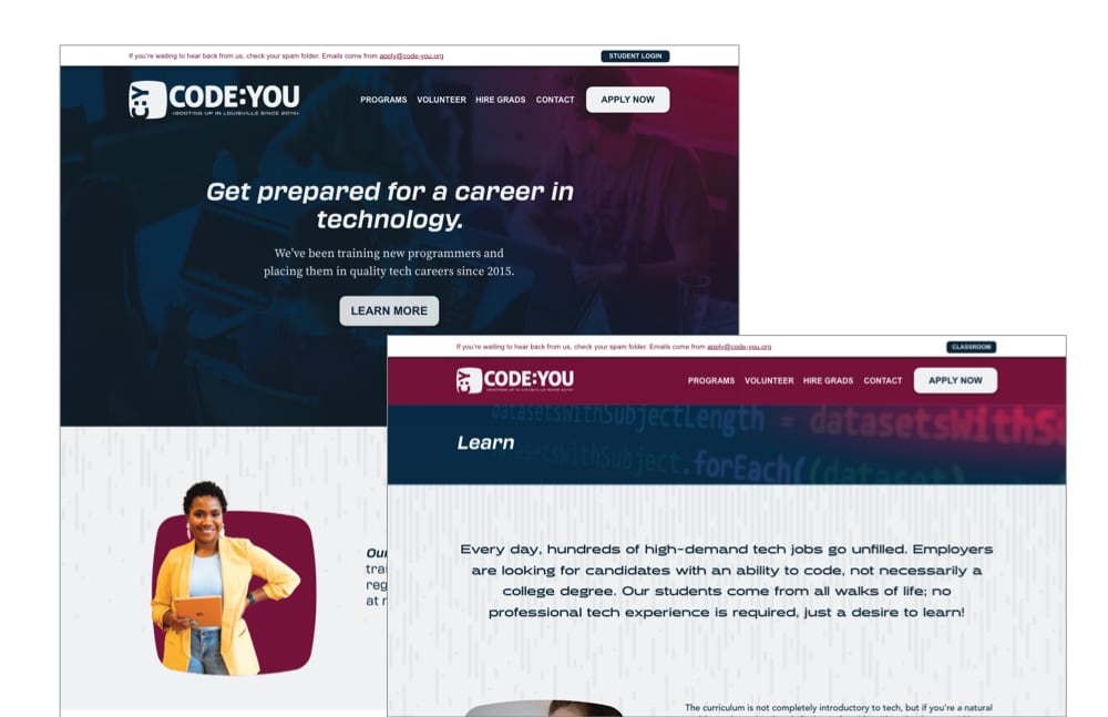 code-you.org homepage