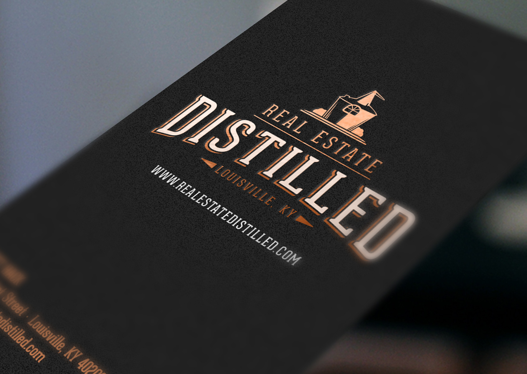 Real Estate Distilled — primary brand identity